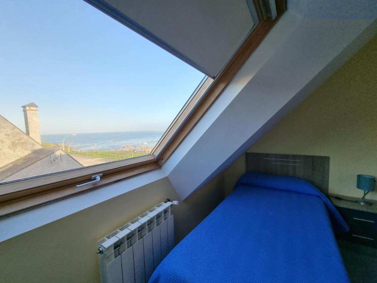 Vivienda de 4 dormitorios con vistas al mar Foz Exterior foto