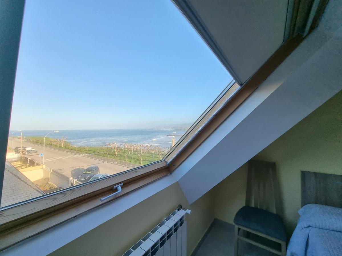 Vivienda de 4 dormitorios con vistas al mar Foz Exterior foto